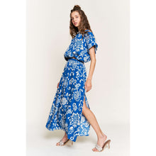 Load image into Gallery viewer, &quot;Zinnia&quot; Midi Skirt (Blue)