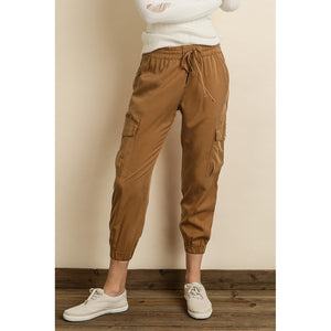 "Colden" Cargo Joggers (Toffee)