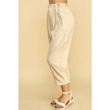 Load image into Gallery viewer, &quot;Ayanna&quot; Cotton Gauzy Loose-Fit Pants (Custard)