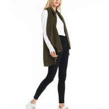 Load image into Gallery viewer, Everyday Shawl Vest - Olive
