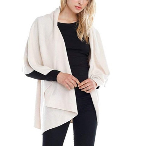 Everyday Shawl Vest Cream